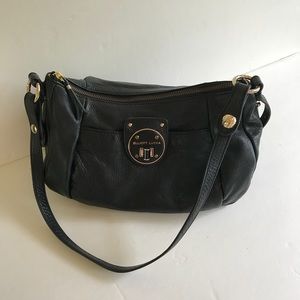 Elliott Lucca Black Leather Bag